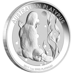 Fine Platinum Coin 2017 Australian Platypus 1oz