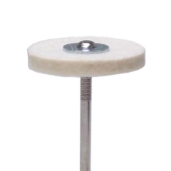 Felt Mounted - Wheel 1" Diameter