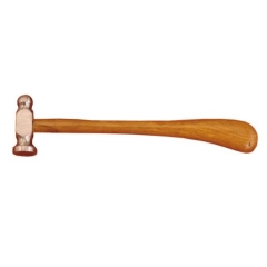 Hammer Chasing 1" Domed